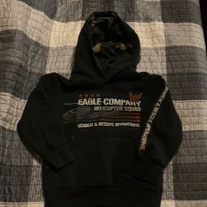 ☘️5 for $25☘️ Boys 4/5 Military Hoodie